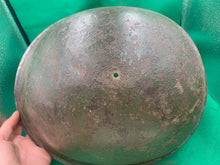 Load image into Gallery viewer, Original WW2 British Army / Canadian Army Mk3 Turtle Combat Helmet - The Militaria Shop