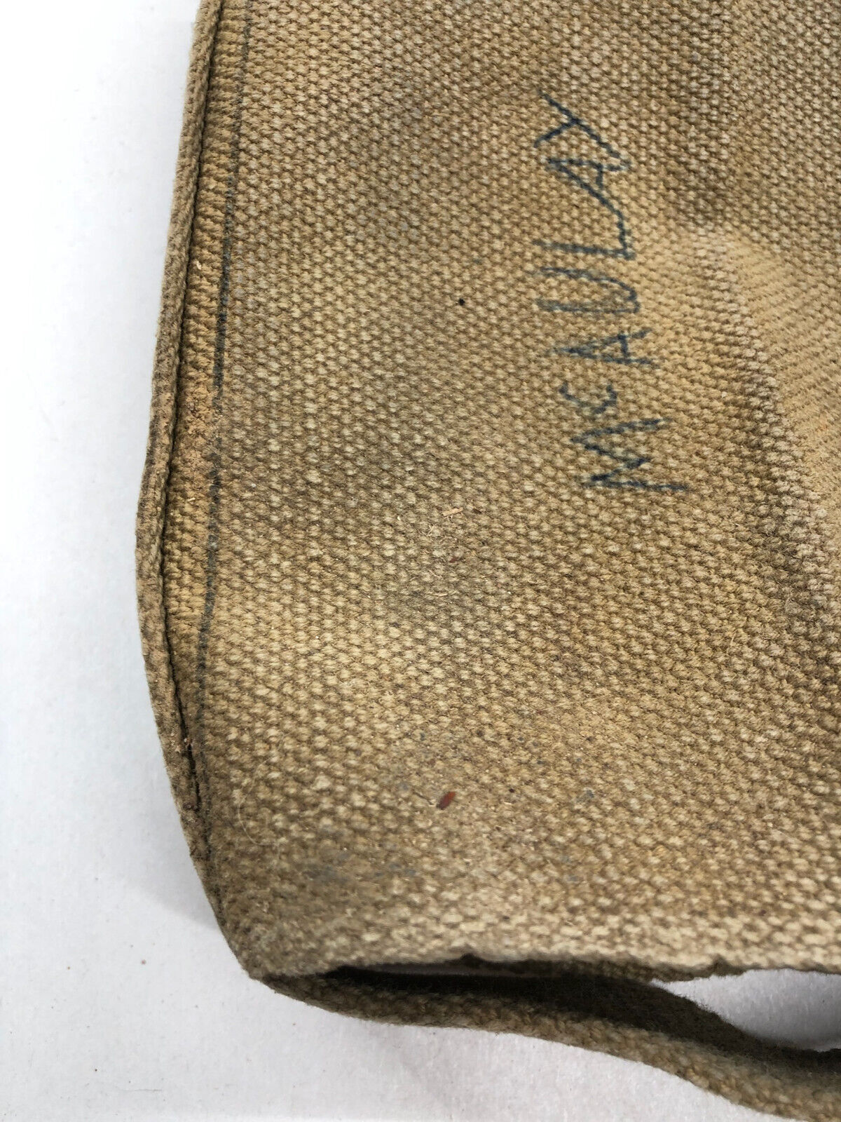 WW2 British Army 37 Pattern Webbing Water Bottle Carrier Harness - 1943 Dated - The Militaria Shop