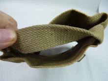 Charger l'image dans la galerie, Original WW2 British Army Soldiers Water Bottle Carrier Harness - Dated 1943 - The Militaria Shop