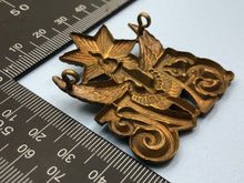 Charger l'image dans la galerie, British Army Victorian 1st Edinburgh Artillery Volunteer Corps Cap Badge - The Militaria Shop