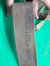 Load image into Gallery viewer, Original WW2 Pattern British Army L Straps Pair - 37 Pattern Webbing Haversack - The Militaria Shop