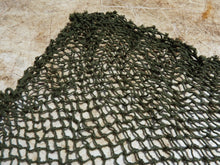 Load image into Gallery viewer, Original WW2 British Army Combat Helmet Net - Fits Mk2, Mk3 or US M1 Helmet - The Militaria Shop
