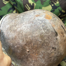 Load image into Gallery viewer, Original WW2 British / Canadian Army Mk3 Turtle Helmet - The Militaria Shop