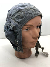 Load image into Gallery viewer, Original Royal Air Force RAF Cold War Period G Type Blue Jet Flying Helmet 22C - The Militaria Shop