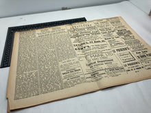 Load image into Gallery viewer, Original WW2 British Newspaper Channel Islands Occupation Jersey - October 1942 - The Militaria Shop