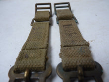 Load image into Gallery viewer, Original WW2 British Army 37 Pattern Webbing Brace Adaptor Pair - The Militaria Shop