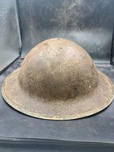 Load image into Gallery viewer, Original WW2 British / South African Mk2 Army Helmet & Liner - The Militaria Shop