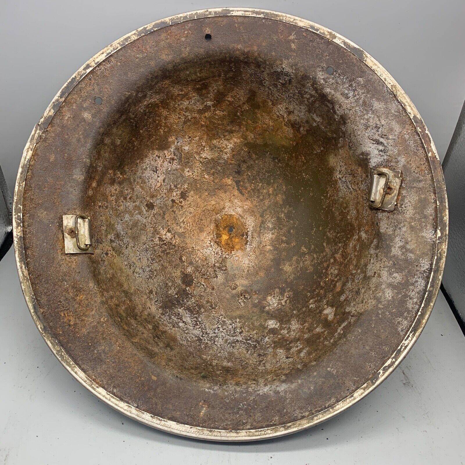 Original WW2 South African Army Mk2 Brodie Helmet - British Style Combat Helmet - The Militaria Shop