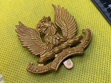 Load image into Gallery viewer, British Army Ayrshire Earl of Carrick Own Yeomanry Cap Badge - Maker Marked - The Militaria Shop