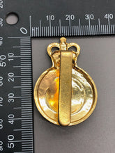 Charger l'image dans la galerie, Genuine British Army 7th Queen's Own Hussars Anodised (Staybrite) Cap Badge - The Militaria Shop