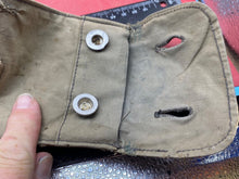 Load image into Gallery viewer, Original WW2 Swiss Army / German Army Tent Pole / Zeltbahn Peg Bag - The Militaria Shop