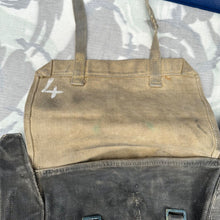 Load image into Gallery viewer, Original WW2 British Army / RAF 37 Pattern Small Pack & L Strap Set - The Militaria Shop