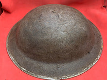 Load image into Gallery viewer, Original WW2 Combat Helmet - British / South African Army Mk2 Brodie Helmet - The Militaria Shop