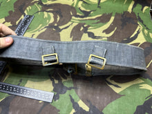 Load image into Gallery viewer, Original British Royal Air Force RAF Blue WW2 37 Pattern Belt - 38" Waist M - The Militaria Shop