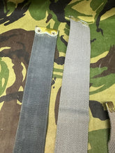 Load image into Gallery viewer, Original British Royal Air Force RAF Blue L Strap Pair - WW2 37 Pattern - The Militaria Shop