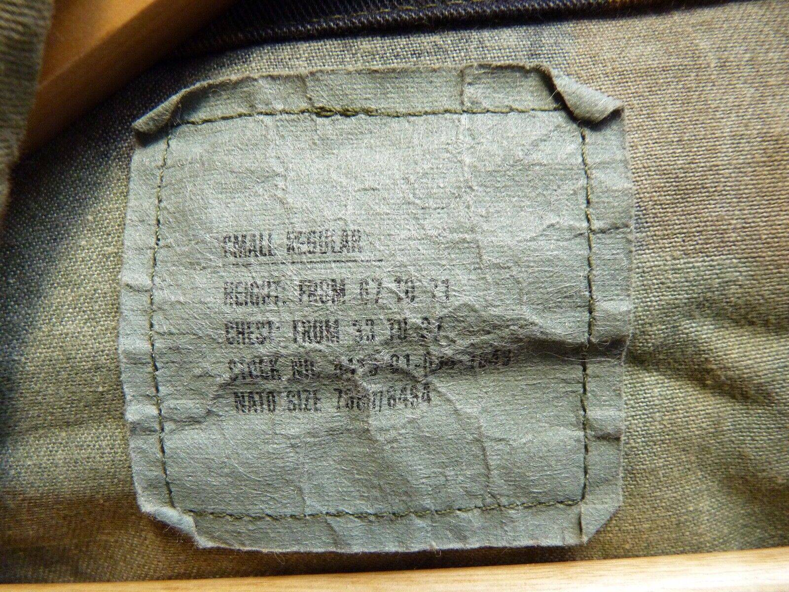 Genuine US Airforce Camouflaged BDU Battledress Uniform - 33 to 37 Inch Chest - The Militaria Shop
