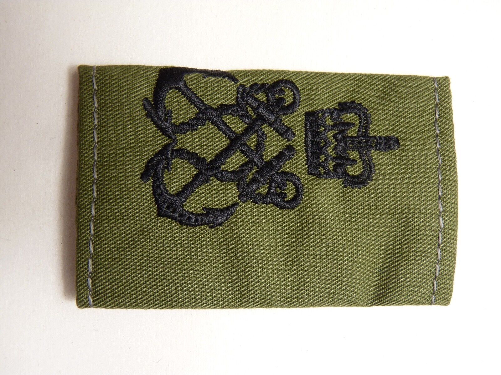 OD Green Rank Slides / Epaulette Pair Genuine British Army - NEW - The Militaria Shop