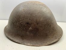 Load image into Gallery viewer, Geunine British / Canadian Army Mk3 WW2 Combat Helmet - Uncleaned Original - The Militaria Shop