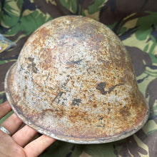 Load image into Gallery viewer, Original WW2 British / Canadian Army Mk3 Turtle Helmet & Liner - The Militaria Shop