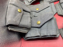 Load image into Gallery viewer, Original British Royal Air Force RAF Blue Pistol Ammo Pouch 1925 Pattern - The Militaria Shop