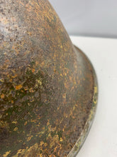 Load image into Gallery viewer, Geunine British / Canadian Army Mk3 WW2 Combat Helmet - Uncleaned Original - The Militaria Shop
