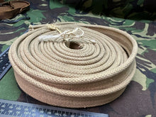 Lade das Bild in den Galerie-Viewer, WW2 British Army Webbing Roll SMLE / Bren Sling Type Material Approx 160" x - The Militaria Shop