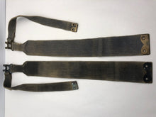 Load image into Gallery viewer, Original WW2 British Army 37 Pattern L Straps Pair - Wartime Dated - The Militaria Shop