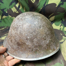 Load image into Gallery viewer, Original WW2 British / Canadian Army Mk3 Turtle Helmet - The Militaria Shop