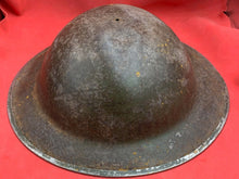 Load image into Gallery viewer, Original WW2 Combat Helmet - British / South African Army Mk2 Brodie Helmet - The Militaria Shop