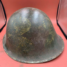 Charger l'image dans la galerie, Original British / Canadian Army WW2 Soldiers Military Combat Mk3 Turtle Helmet - The Militaria Shop
