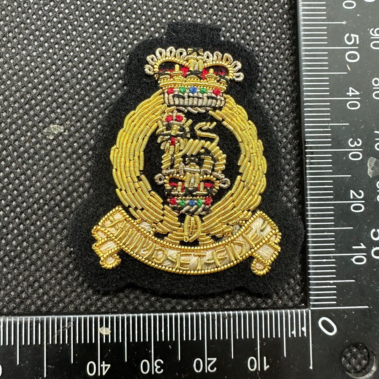 British Army Adjutant General Corps Bullion Cap / Beret / Blazer Badge - UK Made - The Militaria Shop