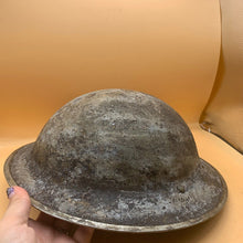 Load image into Gallery viewer, Original WW2 South African Army Mk2 Brodie Helmet - British Style Combat Helmet - The Militaria Shop