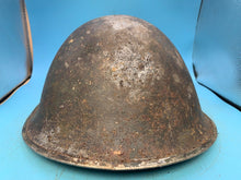 Load image into Gallery viewer, WW2 Mk3 High Rivet Turtle - British / Canadian Army Helmet - Good Original - The Militaria Shop