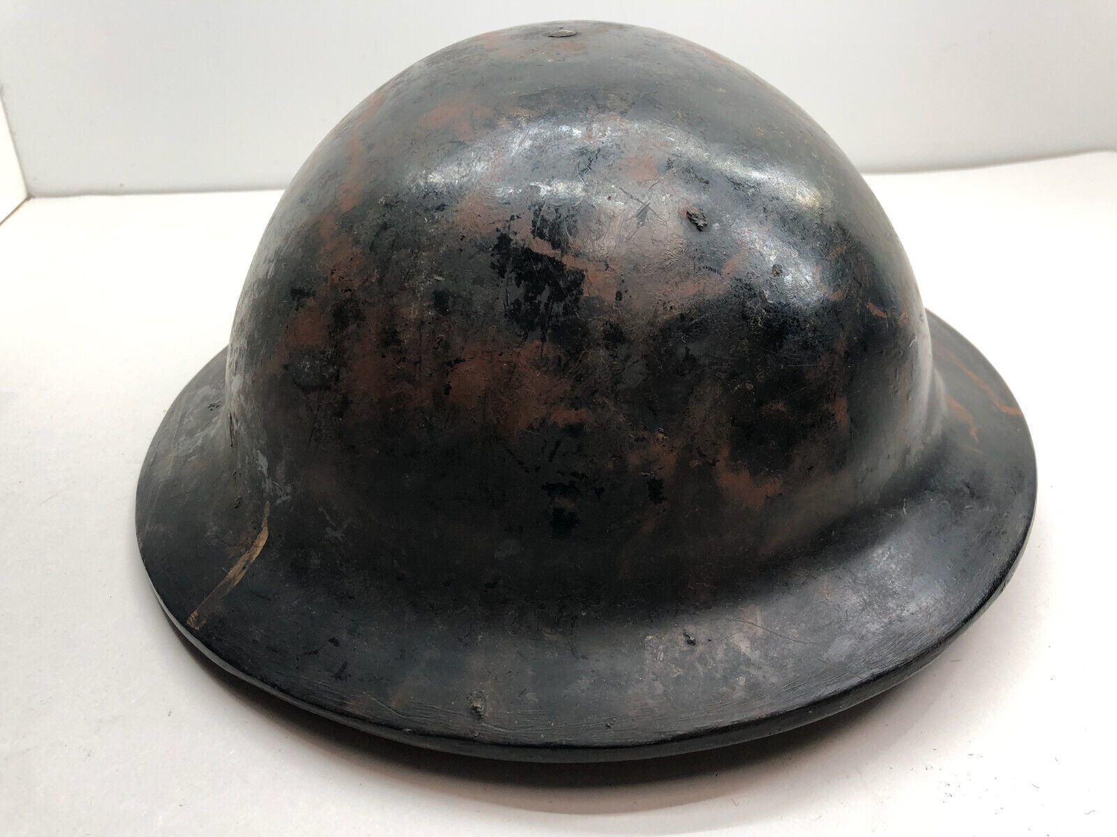 Original WW2 British Home Front Civillian / Private Purchase Helmet - Complete! - The Militaria Shop