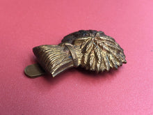 Load image into Gallery viewer, Original WW2 British Army Lothians & Border Horse Cap Badge - The Militaria Shop