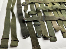 Load image into Gallery viewer, Original Early / WW2 Brass British Army Mk3 / Mk4 Elasticated Helmet Chinstrap - The Militaria Shop