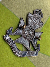 Load image into Gallery viewer, WW1 / WW2 THE RANGERS Blackened Kings Crown Cap Badge - The Militaria Shop