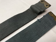 Load image into Gallery viewer, Original WW2 British Royal Air Force Blue 37 Pattern L Strap Set - The Militaria Shop