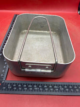 Load image into Gallery viewer, Mint WW2 British Army Mess Tin - 1945 Dated & WD Marked. Soldier Numbered. - The Militaria Shop