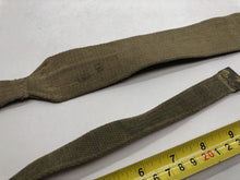 Charger l'image dans la galerie, Original WW2 British Army 37 Pattern Canvass L Strap - The Militaria Shop