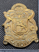 Load image into Gallery viewer, Original British Army 16th Battalion Welsh Regiment Cardiff Cap Badge - The Militaria Shop