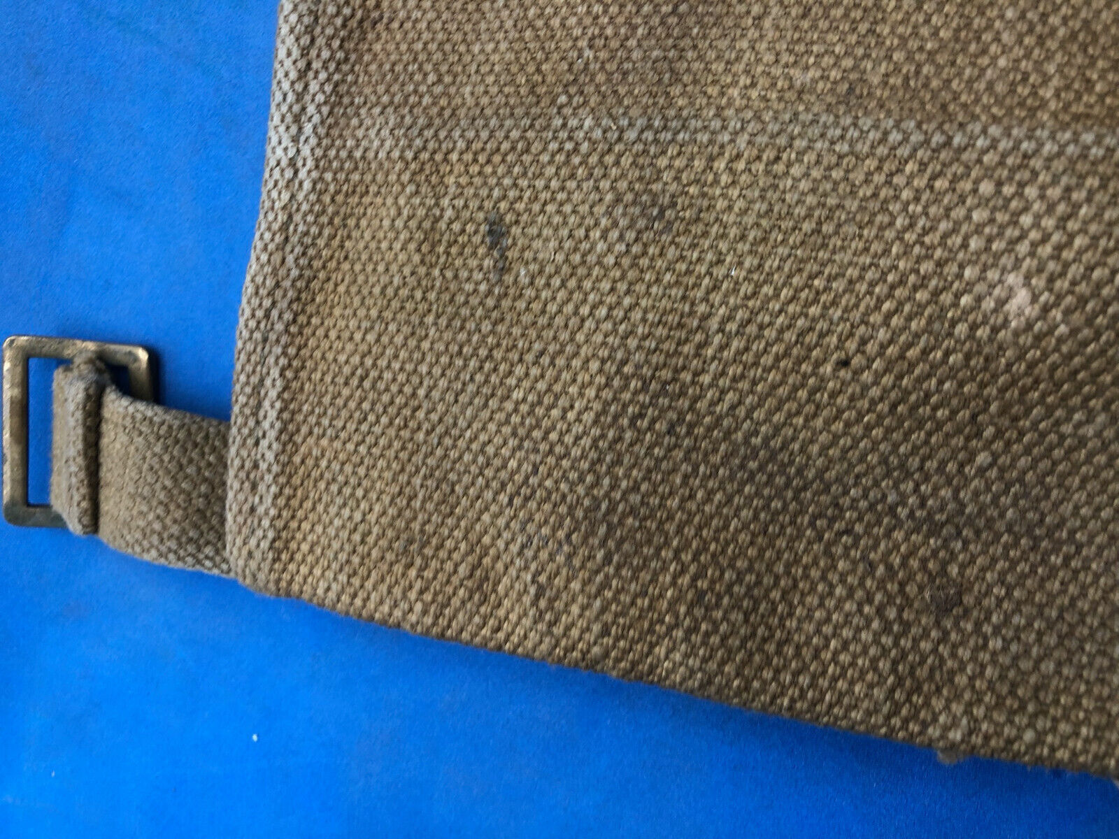 WW2 British Army 37 Pattern Webbing Water Bottle Carrier Harness - 1944 Dated - The Militaria Shop