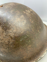 Charger l'image dans la galerie, Geunine British / Canadian Army Mk3 WW2 Combat Helmet - Uncleaned Original - The Militaria Shop
