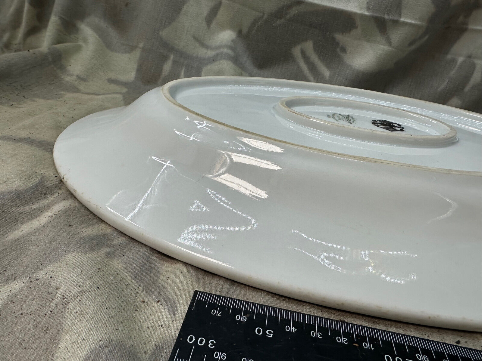 Original Pre/Early WW2 German Army Officers Mess Serving Platter - Felda Rhon - The Militaria Shop