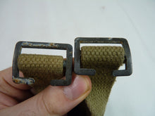 Charger l'image dans la galerie, Original WW2 British Army Soldiers Water Bottle Carrier Harness - Dated 1945 - The Militaria Shop