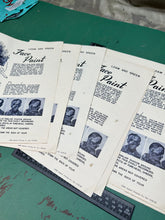 Load image into Gallery viewer, Original WW2 US Army Face Paint Instruction Sheet - The Militaria Shop