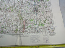 Load image into Gallery viewer, Original WW2 British Army OS Map of England - War Office - Worcester - The Militaria Shop