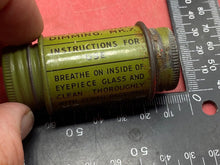 Load image into Gallery viewer, Original British Army Anti-Dimming Ointment Tin - Korea War Era - Dated 1952 - The Militaria Shop