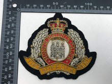 Load image into Gallery viewer, British Army Bullion Embroidered Blazer Badge - The Suffolk Regiment - The Militaria Shop