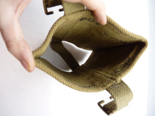 Load image into Gallery viewer, Original WW2 1943 Dated British Army 37 Pattern Water Bottle Carrier Harness - The Militaria Shop